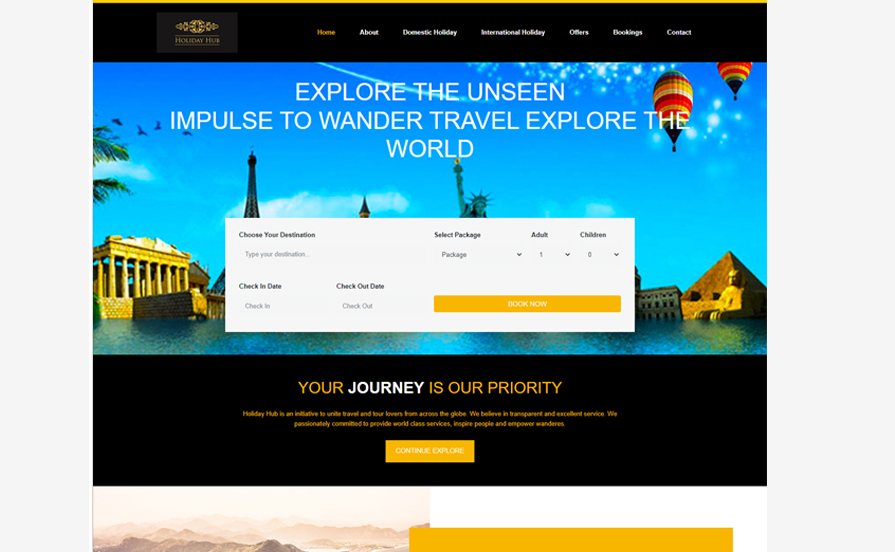 Holiday Hub Travel Agency