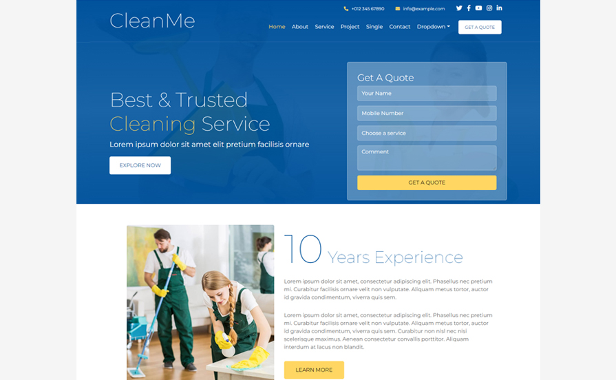 CleanMe Cleaning services